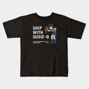 NYS&W RR SHIP WITH SUSIE-Q Kids T-Shirt